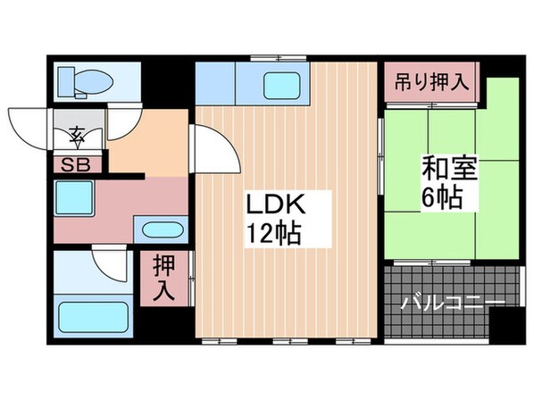 福地産業十日市ビルの物件間取画像